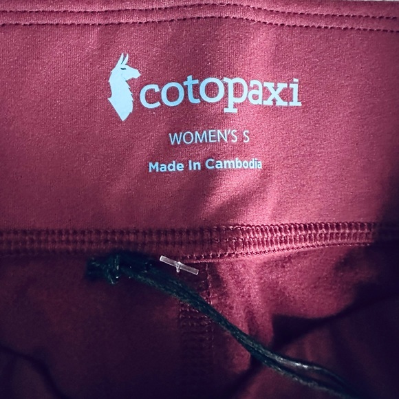 NWT Cotopaxi Liso Baselayer Bottom Legging in Port Wine / S - Picture 2 of 7